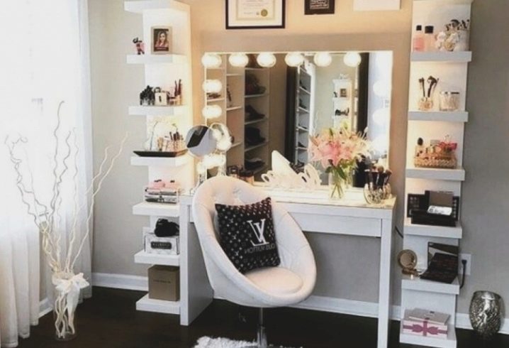 Столики для макияжа с зеркалом икеа