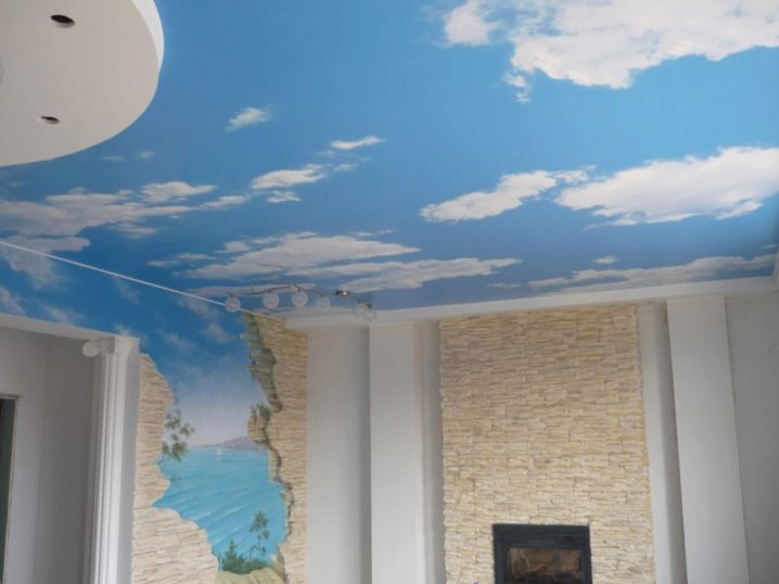 Натяжные потолки с облаками, их преимущества, особенности монтажа