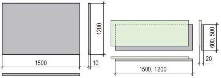 Размер листа ГВЛ стандартные вес и ширина гипсоволокна для стен варианты толщиной 10 и 12 мм какой размер выбрать