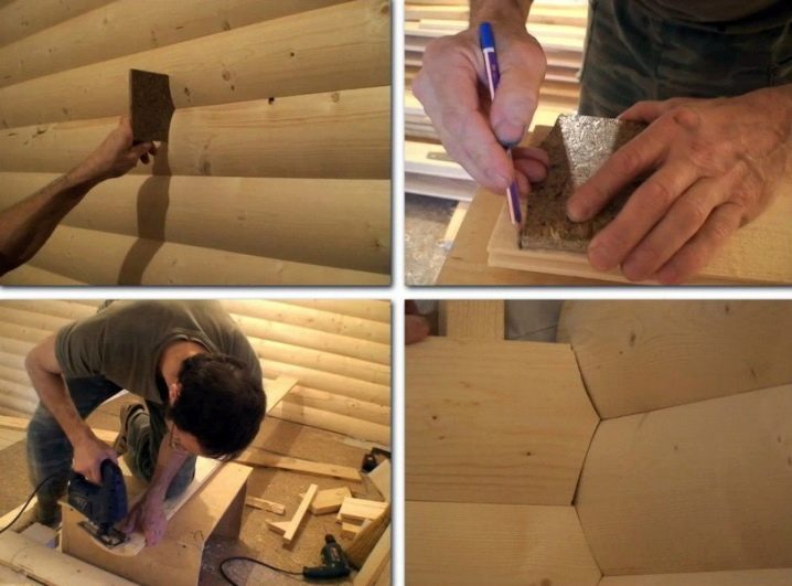 как собирать блок хаус деревянный