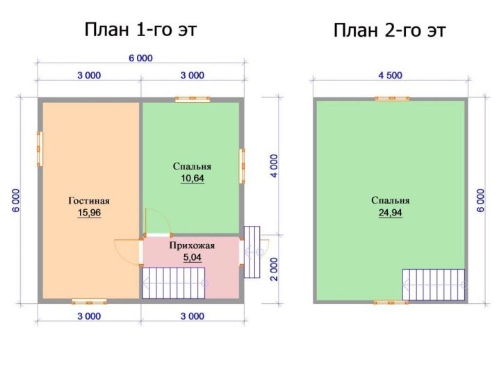 Дом Размером 6 На 6 Фото